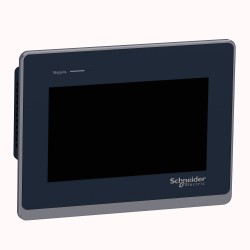 Schneider HMIST6400 7" Touch Panel Display | 2 COM Ports, 2 Ethernet, USB, 24VDC | Advanced HMI Solution