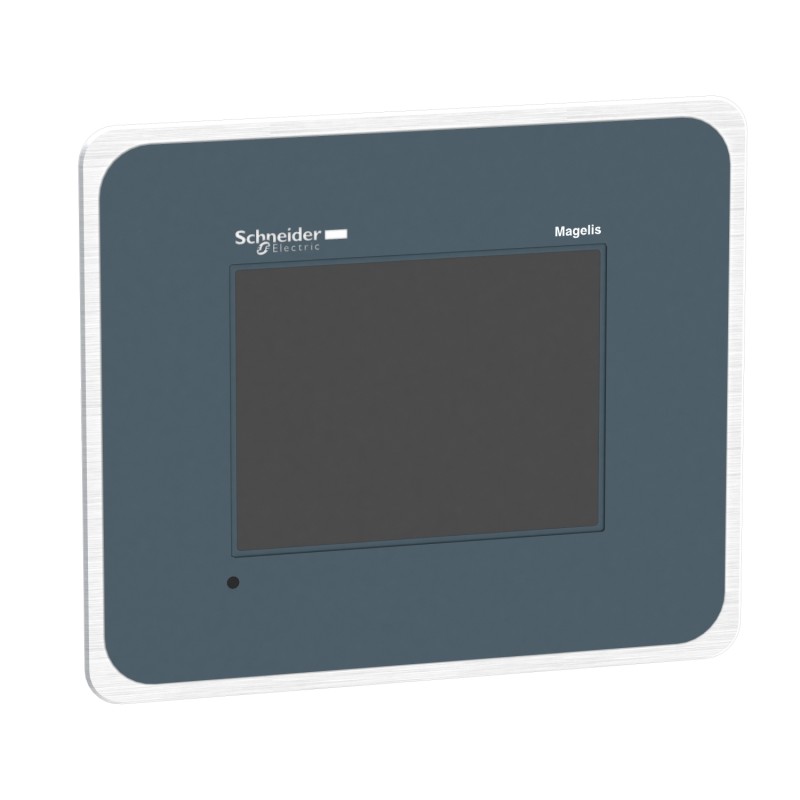 Schneider HMIGTO2315 Advanced Touchscreen Panel - 5.7" TFT QVGA, Stainless Steel