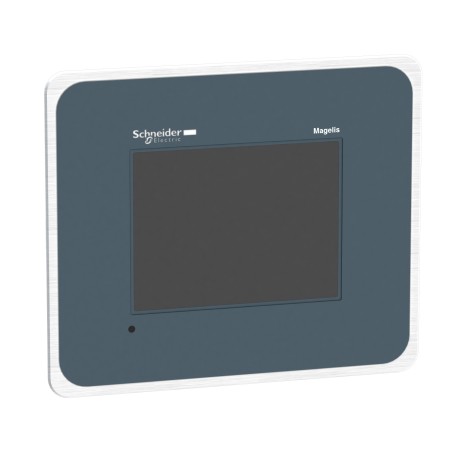 Schneider HMIGTO2315 Advanced Touchscreen Panel - 5.7" TFT QVGA, Stainless Steel
