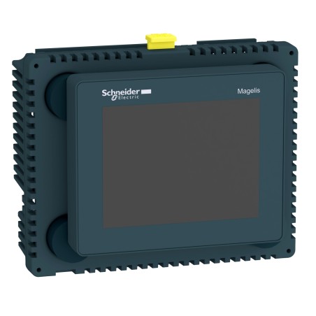Schneider HMISCU6A5 3.5" Color Touch Controller Panel | 16 Digital Inputs & 10 Outputs