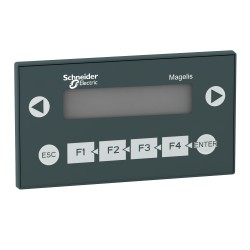 Schneider XBTN200 Small Panel with Keypad | Alphanumeric Green Screen | 5V