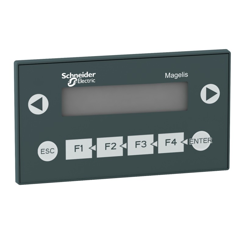 Schneider XBTN200 Small Panel with Keypad | Alphanumeric Green Screen | 5V