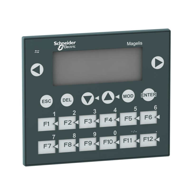 Schneider XBTR410 Small Panel with Keypad - Green Matrix Screen - 24V DC | High-Resolution Display