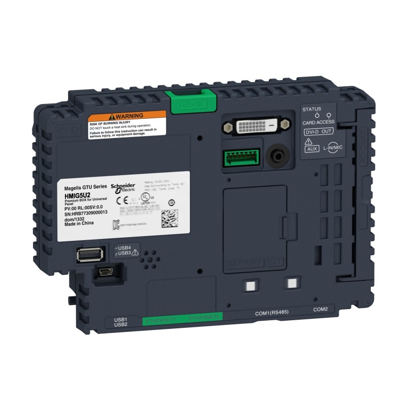 Schneider HMIG5UL8B Open BOX for Univ Panel | EcoStruxure Machine SCADA Expert v8.1+SP2 Pre-Installed
