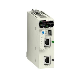Schneider BMXP342020 Processor Module M340 | 1024 Discrete I/O, 256 Analog I/O, Modbus & Ethernet Connectivity