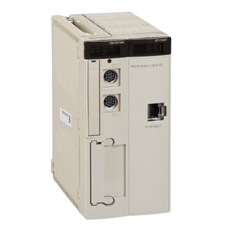 Schneider TSXP57454M Unity Processor | 8 Racks (12 Slots) / 16 Racks (4/6/8 Slots) | 1680 mA, 5VDC