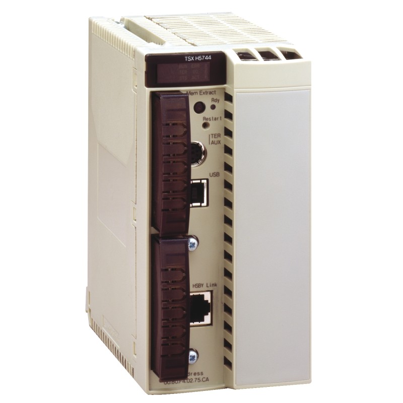 Schneider TSXH5744M Unity Hot Standby Processor | 1 Rack (6/8/12 Slots) | 4 COM Modules