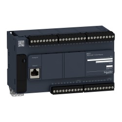 Schneider TM221C40T Controller M221 – 40 I/O Transistor PNP PLC | High-Performance Automation