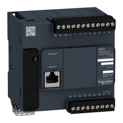 Schneider TM221C16T Controller M221 | 16 IO Transistor PNP PLC | High-Performance Automation