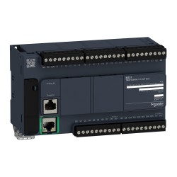 Schneider TM221CE40U Controller | M221-40IO | NPN Transistor Outputs | Ethernet Connectivity