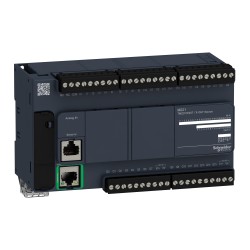 Schneider TM221CE40T Controller M221 - 40 IO Transistor PNP | Ethernet Connectivity