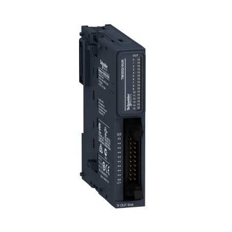Schneider TM3DQ16UK: 16-Output Transistor NPN Module for Industrial Automation