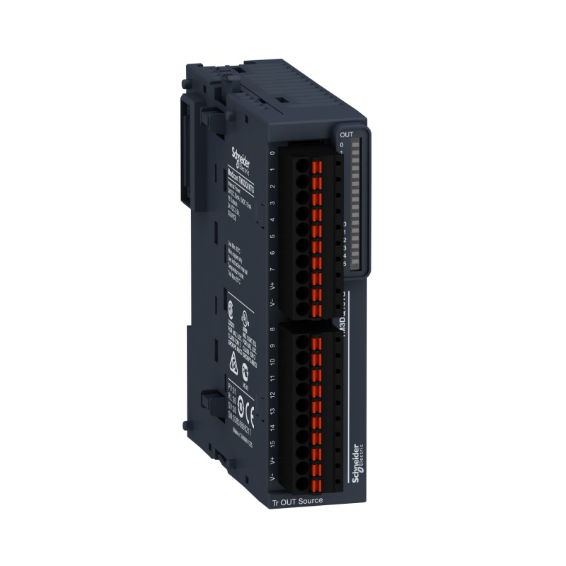 Schneider TM3DQ16TG Module TM3 - 16 Outputs Transistor PNP Spring | High-Performance PNP Transistor Outputs