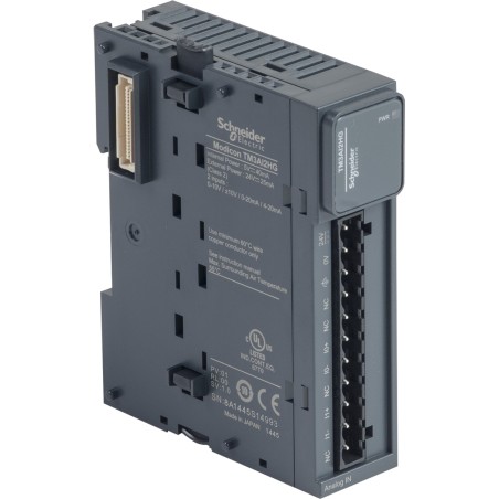 Schneider TM3AI2HG Module TM3 - High Resolution 2 Analog Inputs | Spring Terminal