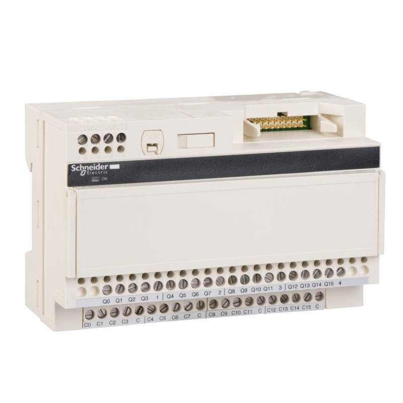 Schneider ABE7E16SRM20 Connection Sub-base ABE7 | 16 Relay Outputs for Twido PLC Extension