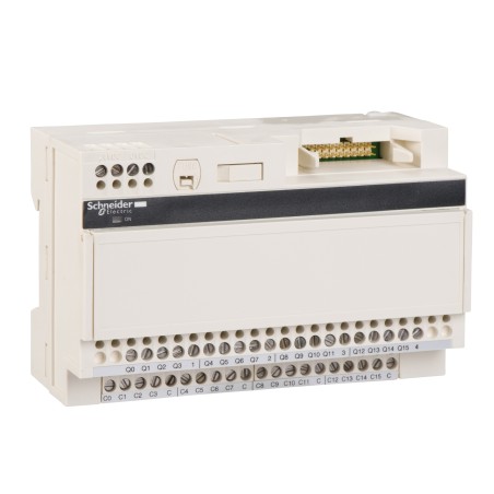 Schneider ABE7E16SRM20 Connection Sub-base ABE7 | 16 Relay Outputs for Twido PLC Extension