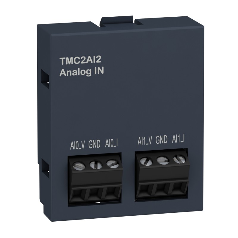 Schneider TMC2AI2 Cartridge M221 | 2 Analog Inputs I/O Extension Module