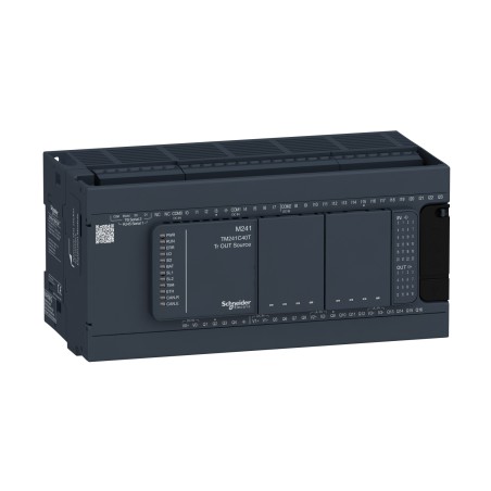 Schneider TM241C40T Controller M241 | 40 I/O Transistor PNP PLC | Industrial Automation