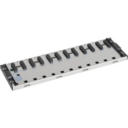 Schneider TSXRKY12 Non-extendable Rack | Single Rack, 12 Slots, IP20 Protection
