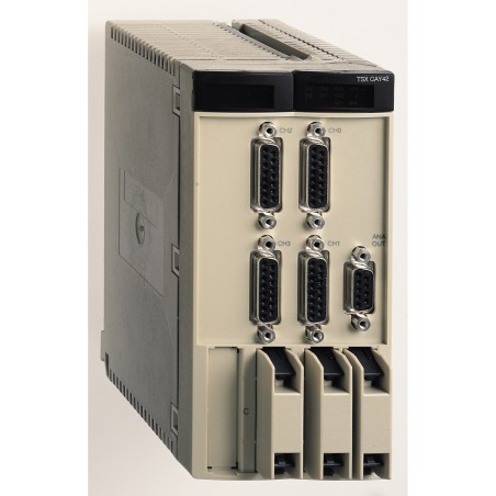 Schneider TSXCAY42 Motion Control Module | 4 Axis Servomotor Controller | 8 ms to 10 s