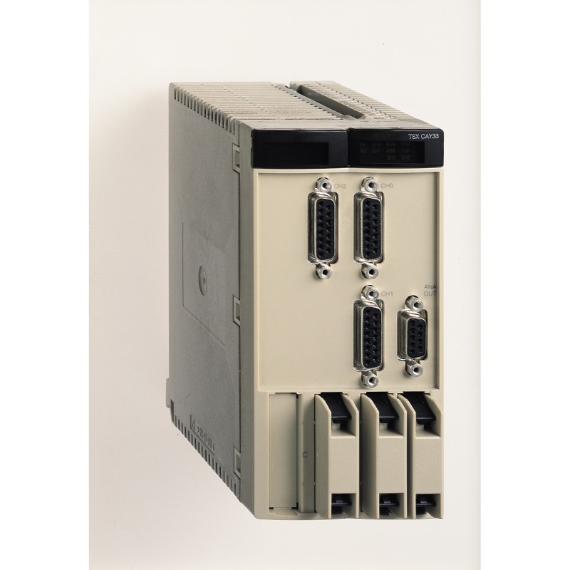 Schneider TSXCAY33 Motion Control Module - Advanced 3 Axis Servomotor Controller (8 ms to 10 s)