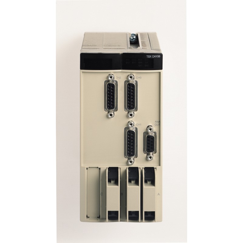 Schneider TSXCAY33C Motion Control Module – 3 Axes Servomotor Controller | 8 ms to 10 s
