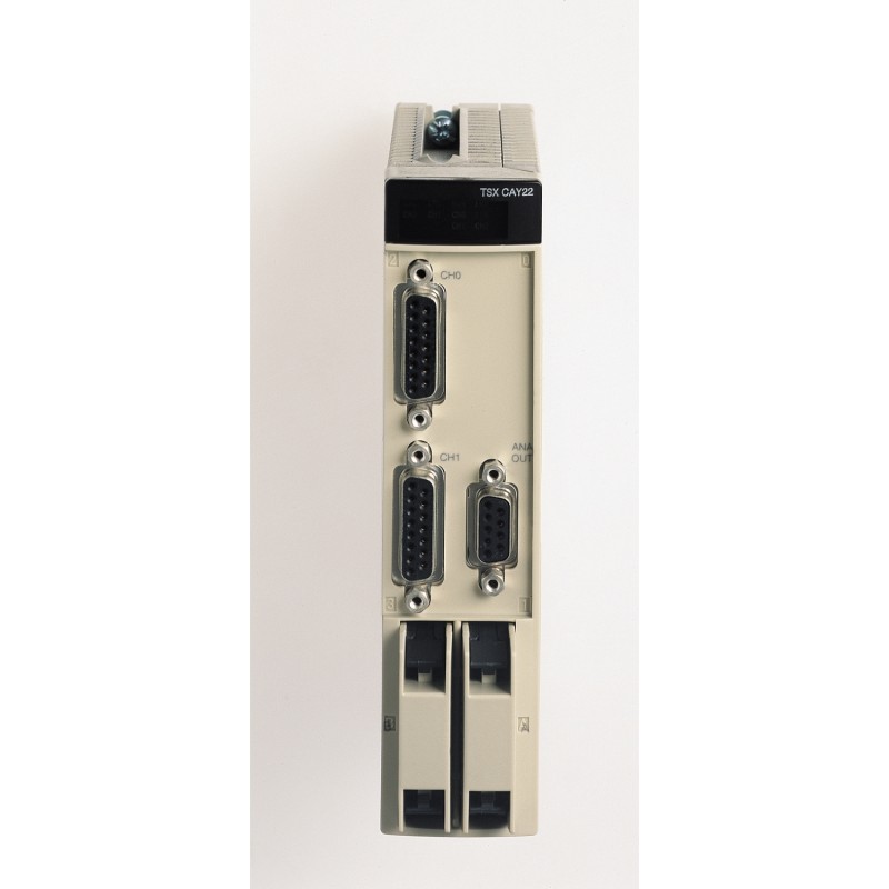 Schneider TSXCAY22C Motion Control Module - Dual-Axis, 8 ms to 10 s for Servomotors | High-Precision Automation