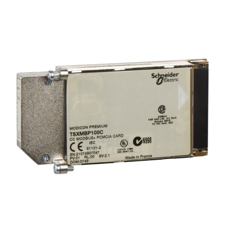 Schneider TSXMBP100C Modbus Plus PCMCIA Card | Type III | Humiseal 1A33 Coating