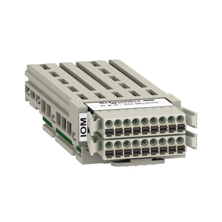 Schneider VW3A3203 Extended I/O Module - 6 Discrete Inputs, 2 Outputs & 2 Analog Inputs | Reliable Industrial Automation