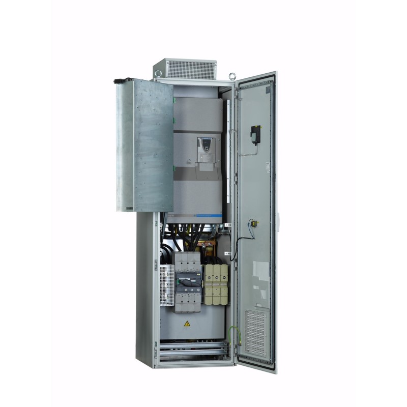 Schneider ATV71EXC2C11N Enclosed Variable Speed Drive - 110 kW, 500 V, IP23 | ATV71 Plus Series