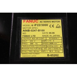 Enhance Precision with Fanuc A06B-0275-B100 Servo Motor