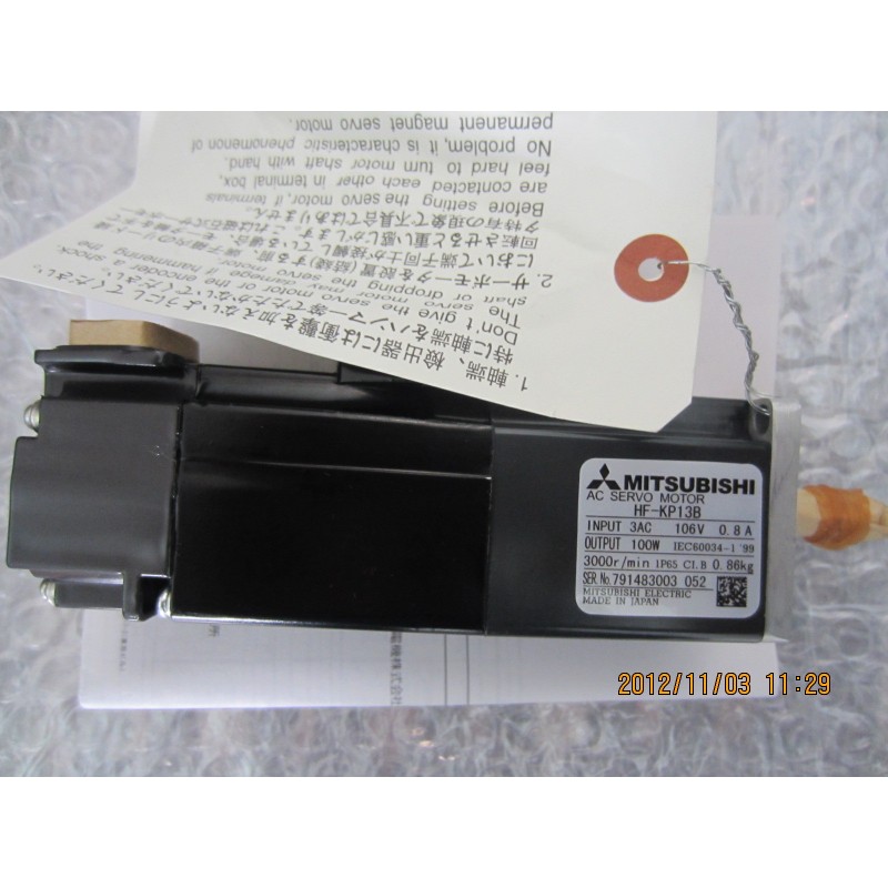Mitsubishi HC-KFE43B Servo Motor | High Precision, High Torque | Buy Online