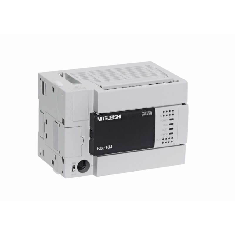 Mitsubishi FX3U-16MT/DSS PLC - FX3U Base Unit for Industrial Automation