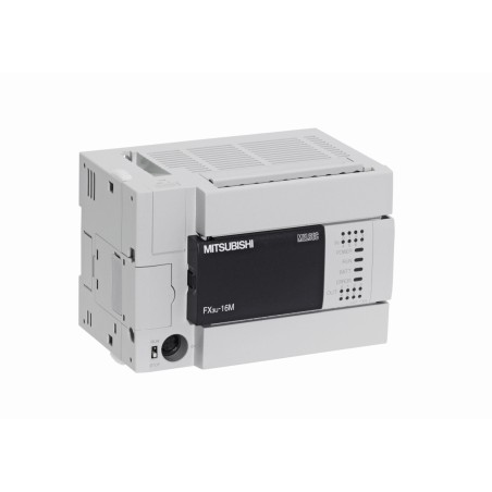 Mitsubishi FX3U-16MT/DSS PLC - FX3U Base Unit for Industrial Automation