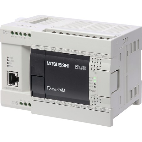 Mitsubishi FX3GE-24MR/DS PLC | Advanced Programmable Logic Controller for Precision Automation