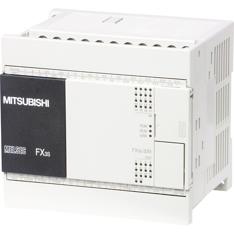 Mitsubishi FX3S-30MR/ES FX3S Base Unit | Compact PLC for Reliable Automation