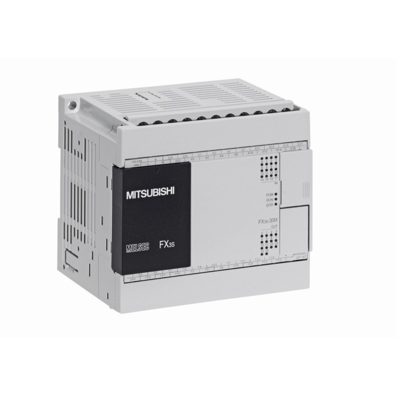 Mitsubishi FX3S-30MT/ESS-2AD FX3S Base Unit | Compact & Versatile PLC