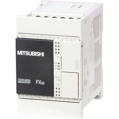 Mitsubishi FX3S-14MT/ESS FX3S Base Unit | Compact PLC with ESS Communication