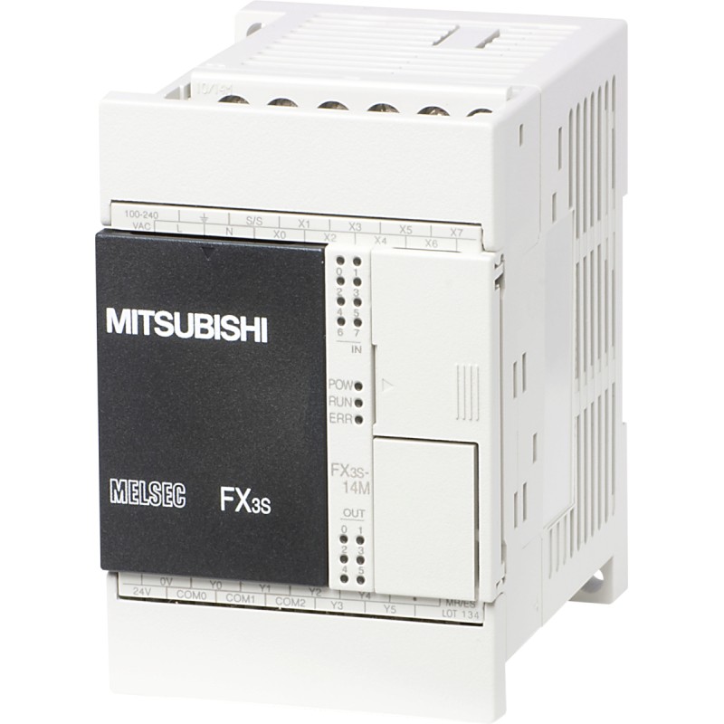 Mitsubishi FX3S-14MT/DS FX3S Base Unit | High-Performance Compact PLC for Industrial Automation