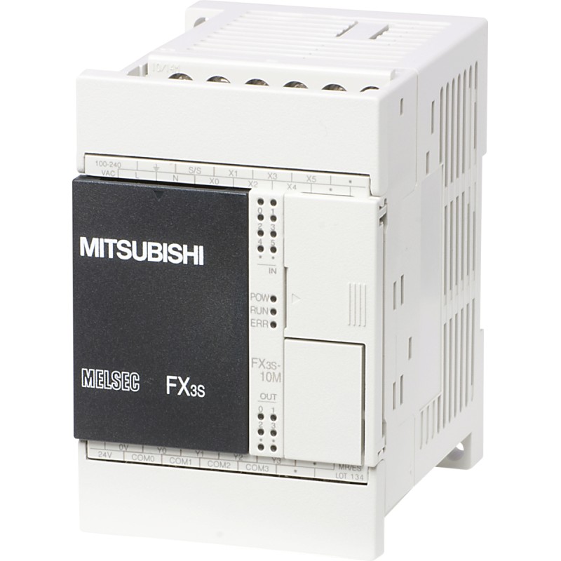 Mitsubishi FX3S-10MT/ES FX3S Base Unit - Compact High-Performance PLC for Industrial Automation