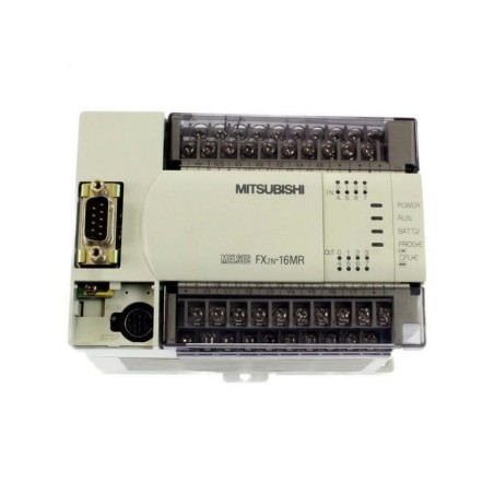 Mitsubishi FX2NC-16MR-T-DS PLC | FX2NC Base Unit for Industrial Automation
