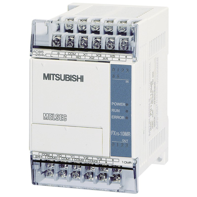 Mitsubishi FX1S-10MR-DS PLC | Compact FX1S Base Unit for Efficient Automation