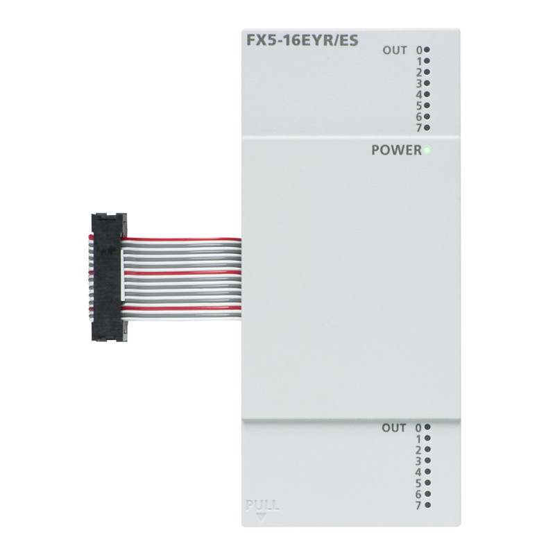 Mitsubishi FX5-16EYR/ES I/O Extension Module | High-Speed Expansion for FX5 PLCs