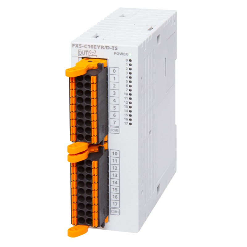 Mitsubishi FX5-C16EYR/D-TS FX5UC;I/O Extension Module | High-Speed Digital I/O Expansion