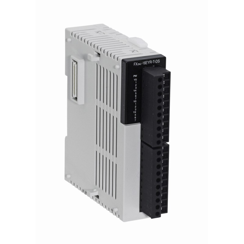 Mitsubishi FX2NC-16EYR-T-DS PLC - FX2NC Modular Extension Unit | Expand Your Automation Capabilities