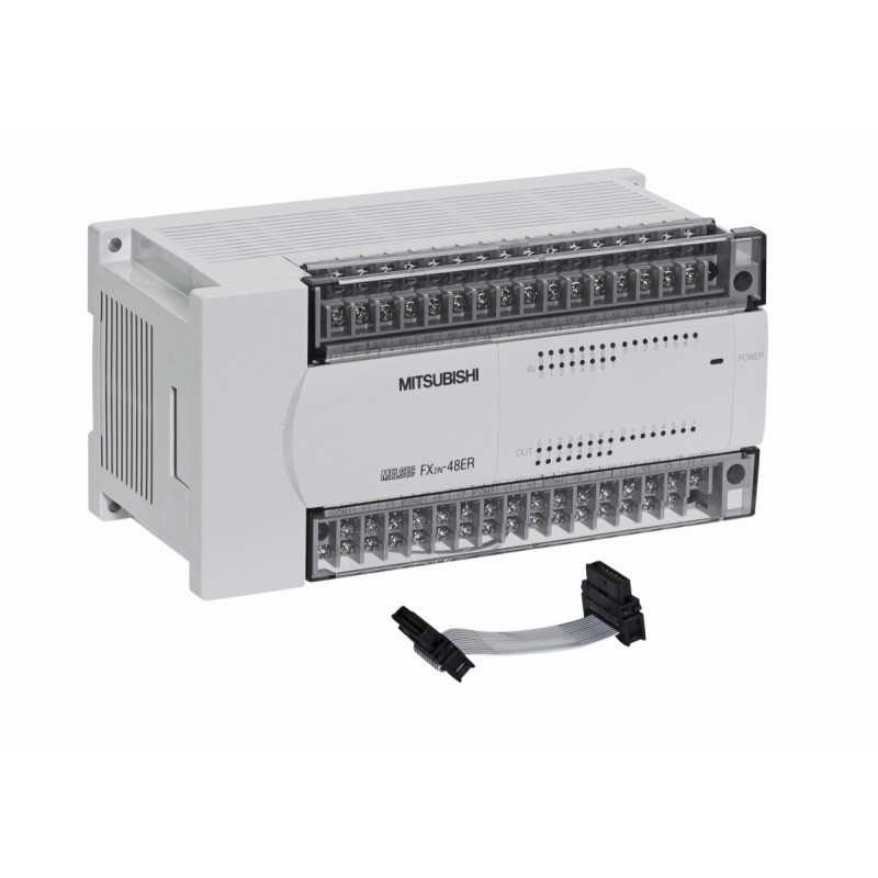 Mitsubishi FX2N-48ER-ES/UL PLC | FX2N Compact Extension Unit | High-Performance I/O Expansion
