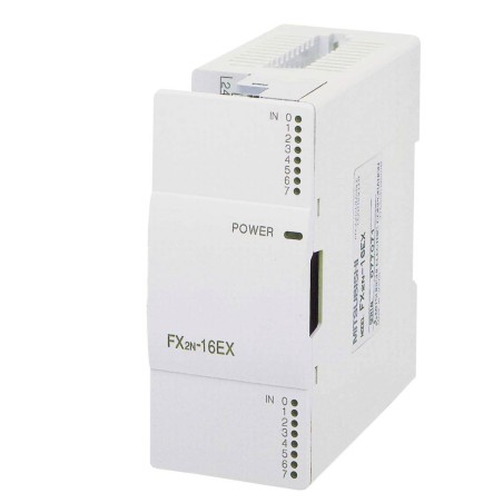 Mitsubishi FX2N-16EX PLC Modular Extension | 16 I/O Points | Reliable Automation