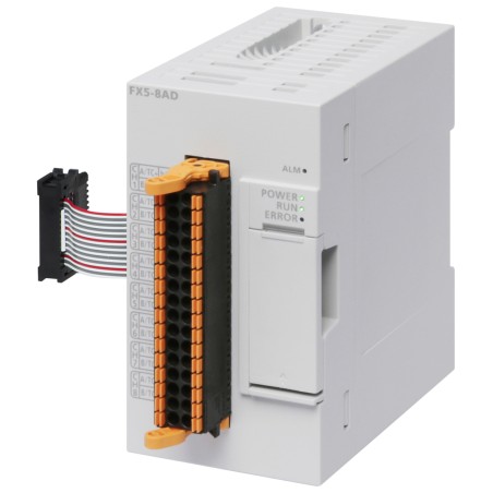 Mitsubishi FX5-8AD Analog Input Module | 8-Channel, High-Resolution | FX5 Series