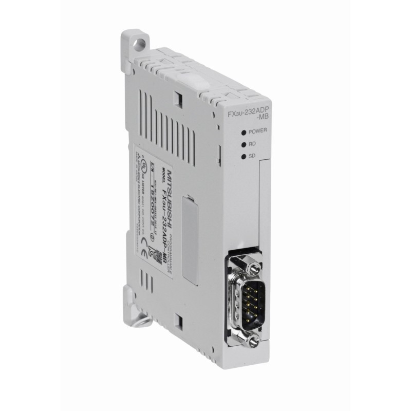 Mitsubishi FX3U-232ADP-MB PLC RS232C Interface Module | High-Speed Serial Communication
