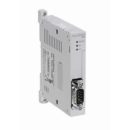 Mitsubishi FX3U-232ADP-MB PLC RS232C Interface Module | High-Speed Serial Communication